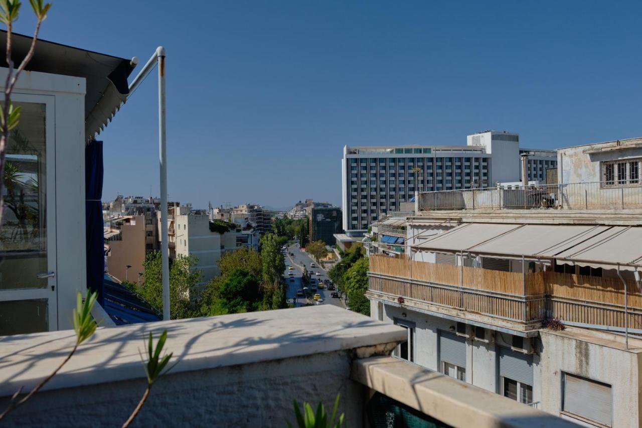 Homz Ah03 Penthouse Studio Hilton Area Athen Eksteriør bilde