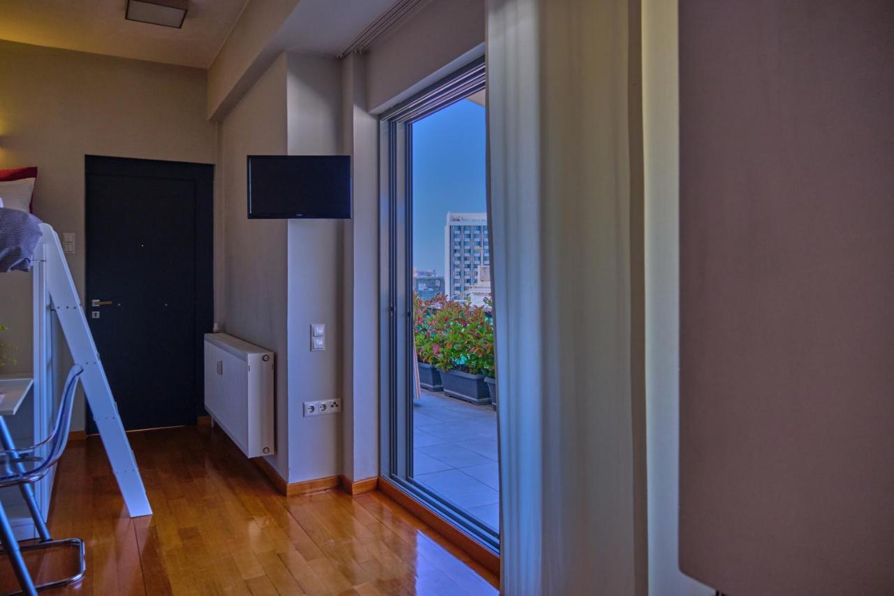 Homz Ah03 Penthouse Studio Hilton Area Athen Eksteriør bilde